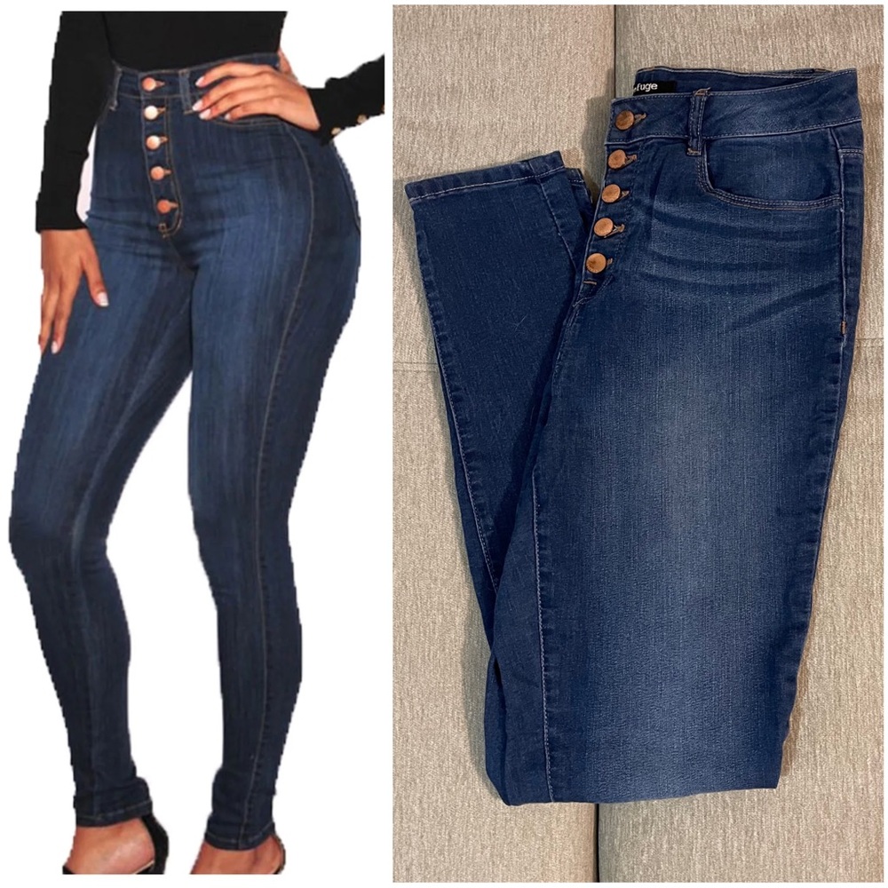 High Rise Skinny Jeans